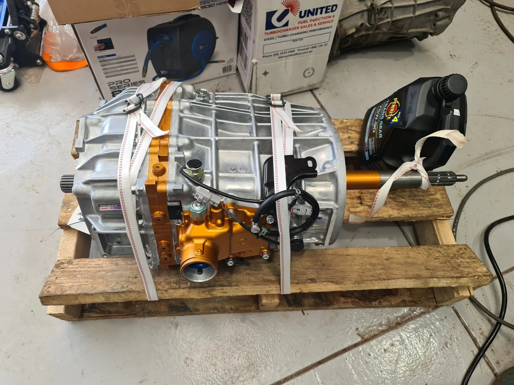 79 Series upgraded gearbox
