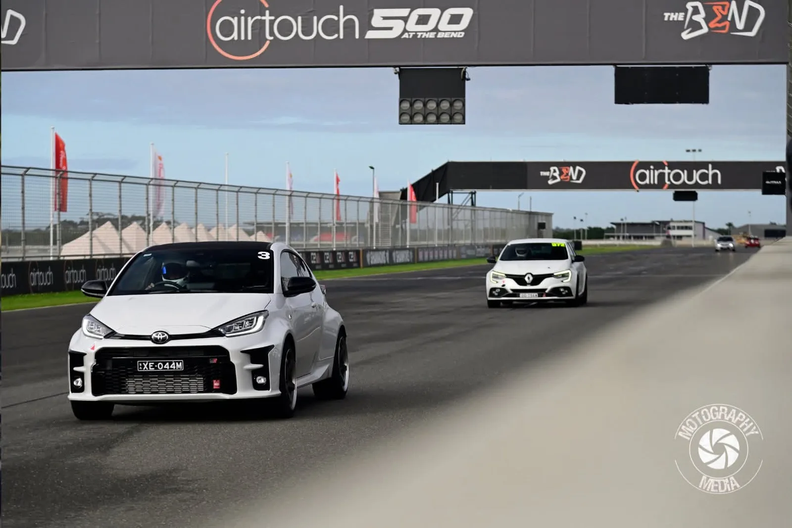 Toyota GR Yaris at circuit event